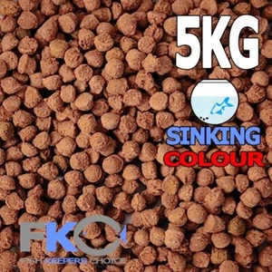 FKC Cichlid Tropical MED Colour Enhance Aquarium Pellet Sinking Fish Food 5KG - Picture 1 of 3