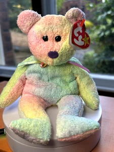 TY Beanie Babies Groovy Bear Excellent Fellow (3 verfügbar) Video ansehen - Bild 1 von 5