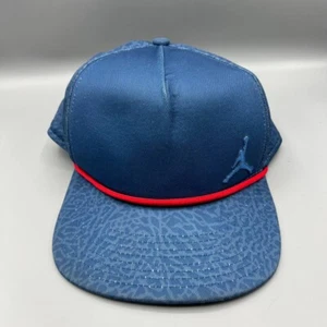 Air Jordan True Hat Men Blue Cement Elephant Jumpman Snap Back Cap - Bild 1 von 8