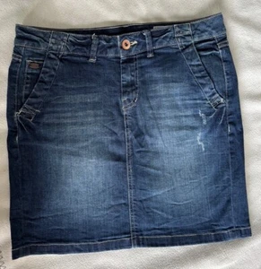 edc by ESPRIT Jeansrock medium blue washed, Gr. 36/38 - Bild 1 von 3