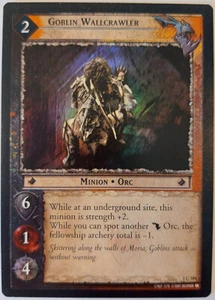 LOTR TCG Fellowship of the Ring GOBLIN WALLCRAWLER 1C184 FOIL NM - Picture 1 of 1