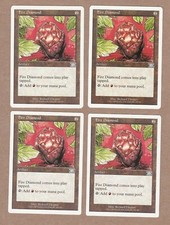MTG - 4X Fire Diamond X4 - 6th Edition - Uncommon NM/MT - Playset