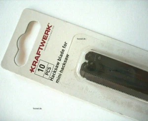 10x Mini Sägeblatt für Metall Eisensäge Säge Eisen Handsäge Blatt 150mm Minisäge - Bild 1 von 4