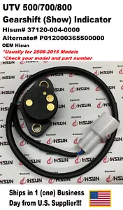 Gear Show,Gear Shift Indicator,UTV,500,700U,800,HiSUN,MASSIMO,MSU,BENNCHE,HS,YS - Picture 1 of 11