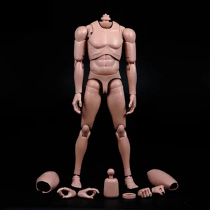 Figurines articulées mannequin flexible échelle 1:6 30 cm militaire homme adulte - Picture 1 of 9