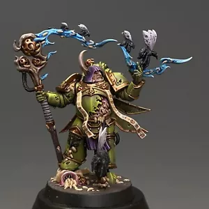 Warhammer 40K Death Guard Soace Marine Heros 2023 Pustus The Vile Painted Army - Picture 1 of 7