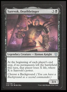 MTG Sarevok, Deathbringer 144 Commander Legends Battle for Baldur's Gate 3-A-35 - Picture 1 of 7