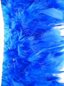 Candela premium con borde de pluma azul a granel por 5 yardas - Imagen 1 de 1