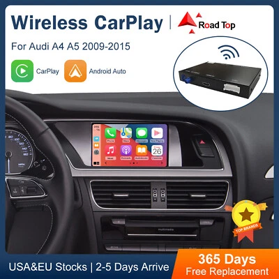 FOR AUDI A1 RMC 2018-13 Wireless Carplay Android Auto Retrofit Mirrorlink AirPla - Image 1 of 4
