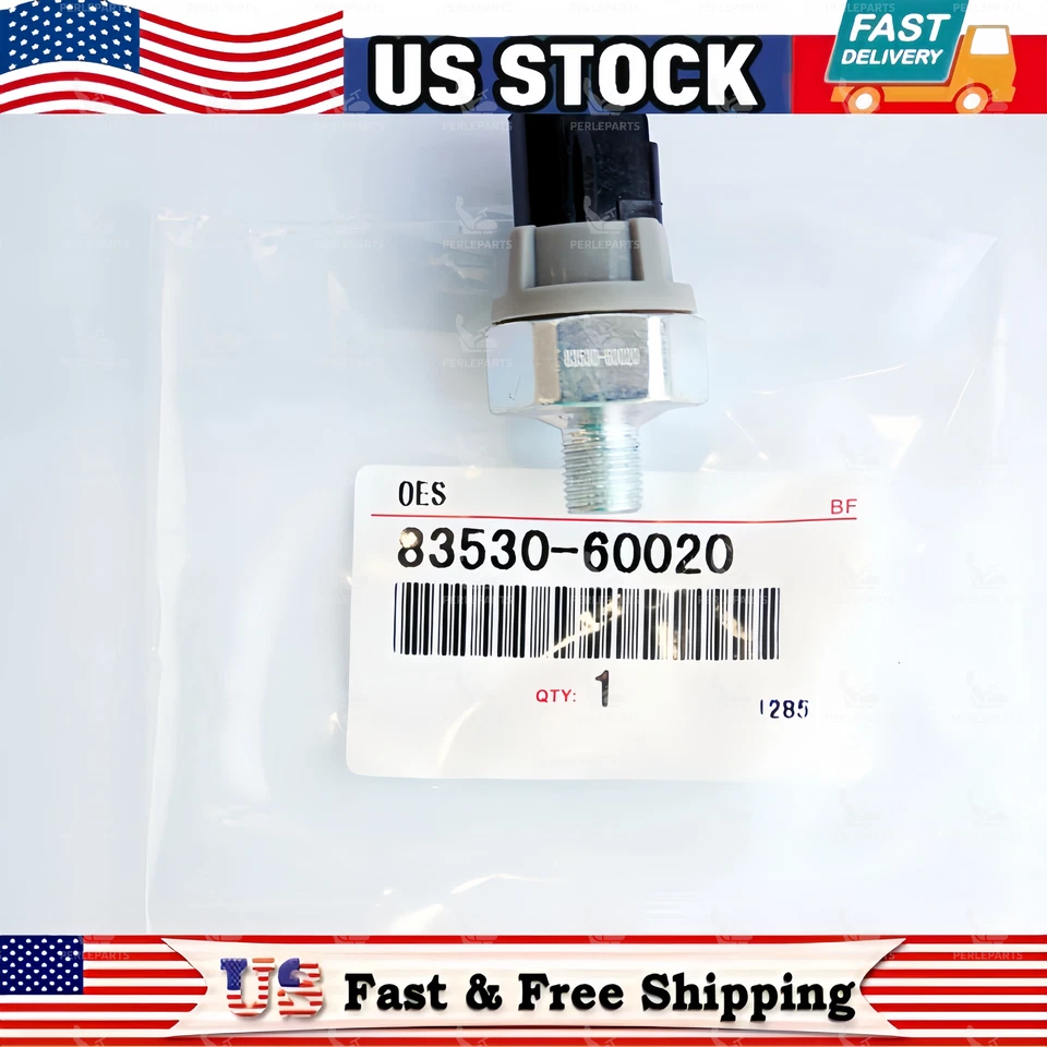 83530-60020 Toyota OEM Genuine SWITCH ASSY, OIL PRESSURE (FOR ENGINE) 8353060020 - Image 1 of 4