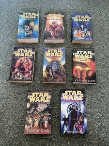 Star Wars Paperback Novels, 8 Books In Total. See Description For Details. - Picture 1 of 9