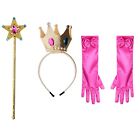 Kids Girls Cosplay Props Dress Up Crown Headwear Birthday Accessories Kit Party