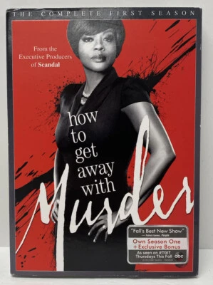 How to Get Away with Murder: The Complete First Season (DVD, 2015) New Sealed - Image 1 of 2