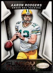 Aaron Rodgers - Inserto #1 certificado domingo 2016 - Green Bay Packers - Imagen 1 de 2