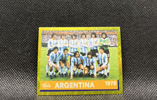 Argentina 1978 Gold Team Logo Panini FIFA World Cup Qatar 2022 Stickers #FWC 24