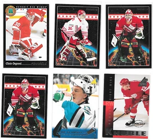 Lot of 6 Pinnacle Hockey Rookies Osgood Storr Knuble Fernandez Flaherty - Picture 1 of 2