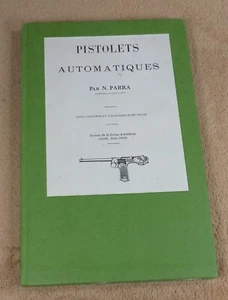 AUTOMATISCHE PISTOLEN VON N. PARRA - AUSZUG ARTILLERIEZEITSCHRIFT 1899 - Bild 1 von 6