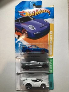 Hot Wheels McLaren 720s, 911 GT3 RS, Tesla Model S, Lambo Countach (Lot of 4) - Picture 1 of 9