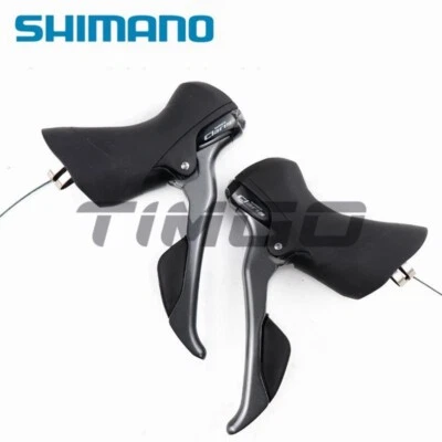 Shimano Claris ST-R2000 Road Bike 2×8 Speed STI Brake Shifter Combo Lever Set - Image 1 of 4