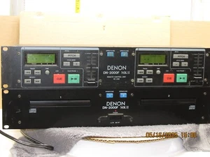 El anuncio es: (1) Reproductor de CD doble Denon DN-2000F MKII y unidad de control remoto - Imagen 1 de 19