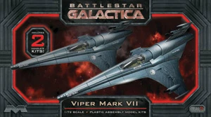Kit Modelo Battlestar Galactica 2003 Colonial Viper MK VII 1/72 SELLADO 18SMB24 - Imagen 1 de 2