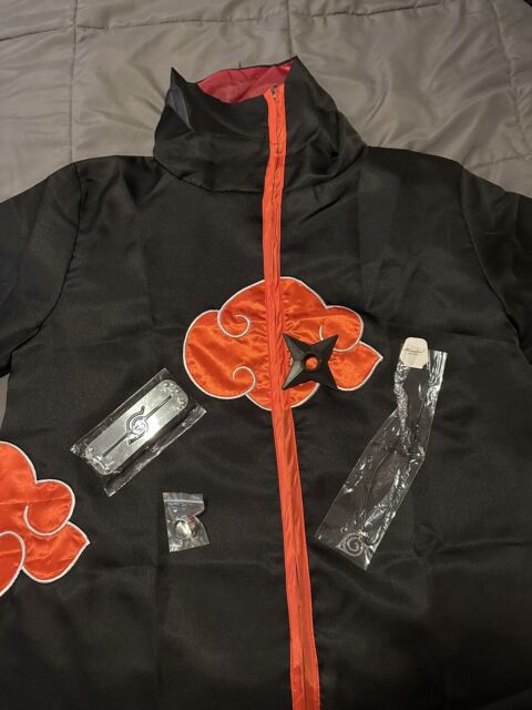 Conjunto Moletom Naruto Akatsuki Aldeias Renegadas Abrigo