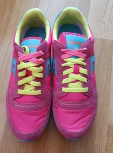 Damen Saucony Damen Sneaker Größe 38 rosa gelb blau neu - Bild 1 von 4
