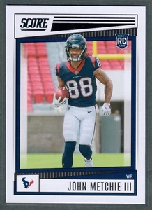 2022 Score John Metchie III #387 Texans RC QTY - Bild 1 von 2