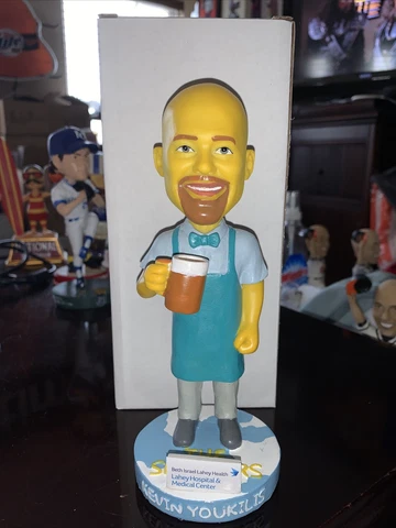 SGA Kevin Youkilis Lowell Spinners Bobblehead Red Sox The Simpsons Moe Cover