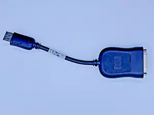 HP 481409-001 DisplayPort (M) to DVI-D (F) Video adapter Cable - Picture 1 of 3