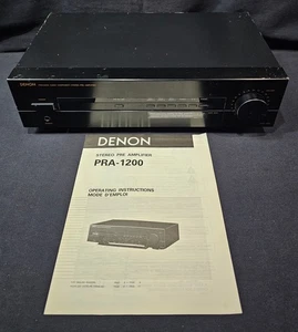 Vintage Denon PRA-1200 Stereo Pre Amplifier mit Anleitung - getestet & funktionsfähig! - Bild 1 von 14