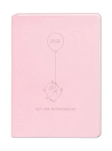 Terminplaner Lederlook 2026 Rosa GRAFIK WERKSTATT Das Original - Bild 1 von 4