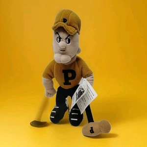 1999 PURDUE UNIVERSITY Mascot "Pete" 9" Plush Beanie Famous Be'an Collectable - Picture 1 of 14
