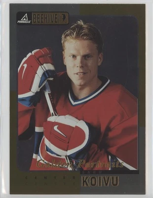 1997-98 Pinnacle Beehive Golden Portraits Saku Koivu #13 - Image 1 of 2