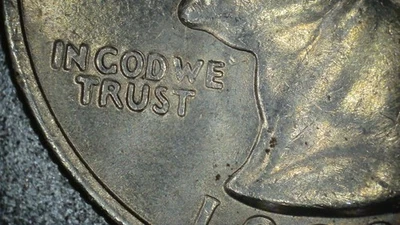 1998 P Washington Quarter – Doubling in “IN GOD WE TRUST” & Mint Mark–Mint Error - Image 1 of 4