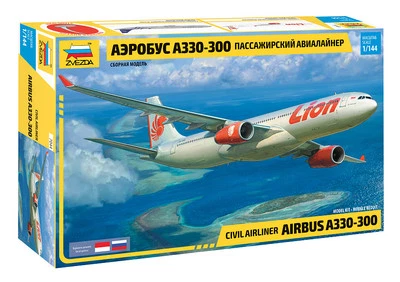 ZVEZDA – AIRBUS A330-300 – SCALA 1:144 – COD. 7044 - Immagine 1 di 4