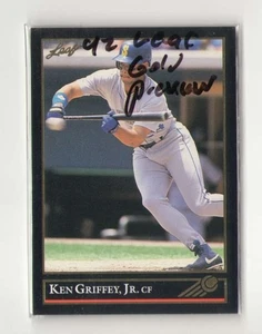 1992 Leaf Black Gold Previews SEATTLE MARINERS Team Set - Bild 1 von 1