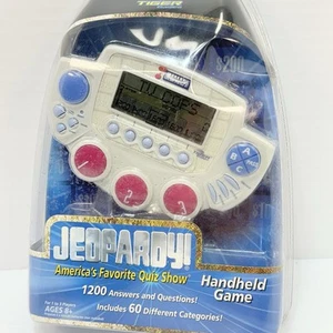 2002 Tiger Games Hasbro Jeopardy! Electronic Hand-Held LCD Game Brand NEW Sealed - Picture 1 of 9