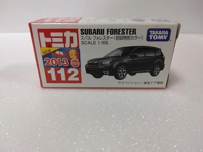 Tomica No. 112 1/65 Scale Subaru Forester (First Press Special Color), Made in V - Image 1 of 4
