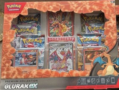 Pokémon Glurak EX Super-Premium-Kollektion - Deutsch, Neu, OVP - Bild 1 von 3