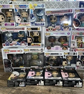 Lot Of 19 Funko pops and pins Mixed Lot - Picture 1 of 12