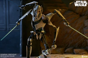 Star Wars General Grievous 1/6 Scale Figure Sideshow Collectibles Hot Toys Style - Picture 1 of 8