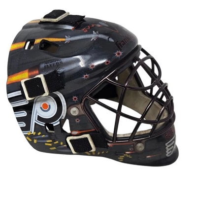 Philadelphia Flyers Franklin Mini NHL Goalie Mask Helmet - Image 1 of 4