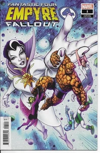 Empyre Fallout Fantastic Four #1-C Alan Davis Cover Marvel 2020 Kree Skrull VF+ - Picture 1 of 2