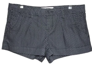 American Rag Shorts Womens Junior Size 9 Black White Polkadot 2" inseam - Picture 1 of 5