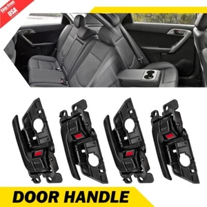 Interior Door Handle Set For 2010-13 Kia Forte Forte Koup Front Rear Right Left - Picture 1 of 15