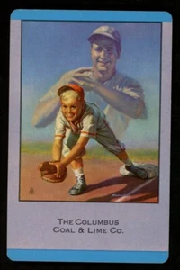 Brown Bigelow 1953 LOU GEHRIG YANKEES HOF Playing Card 9 of Spades - Picture 1 of 2