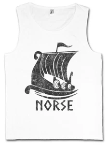 WIKINGERSCHIFF VII TANK TOP Boot Drache Wikinger Nordische Nordmänner Odin Thor Walhalla - Bild 1 von 1