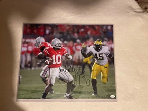 TROY SMITH SIGNED 16x20 PHOTO-AUTOGRAPHED OHIO STATE HEISMAN JSA - Picture 1 of 1