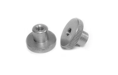 1 Stk Rändelmutter DIN 466 M2 M2,5 M3 M4 M5 M6 M8 M10  EDELSTAHL A1 hohe Form  - Bild 1 von 3